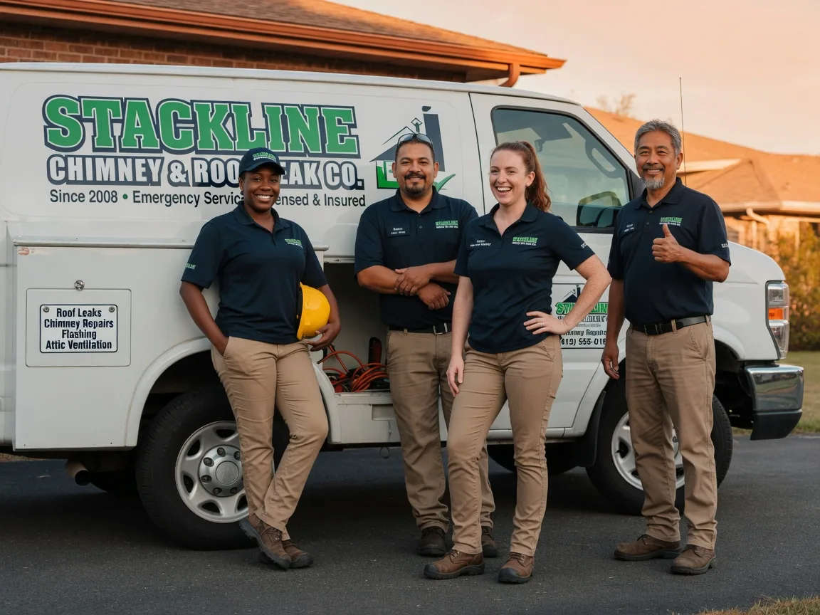Chimney flashing repair company in Pattonville, TX